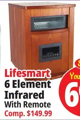 Ocean State Job Lot Lifesmart 6 element infrared offer
