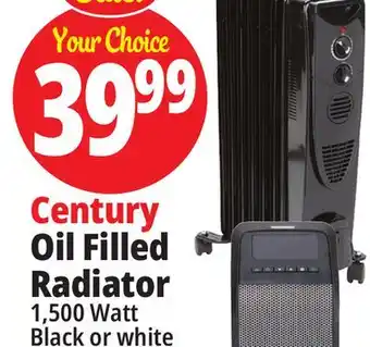 Ocean State Job Lot Century oil filled radiator offer
