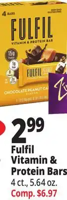 Ocean State Job Lot Fulfil vitamin & protein bars offer