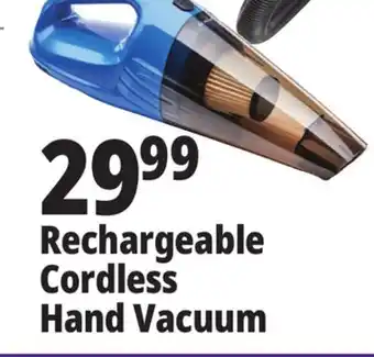 Ocean State Job Lot Rechargeable cordless hand vacuum offer