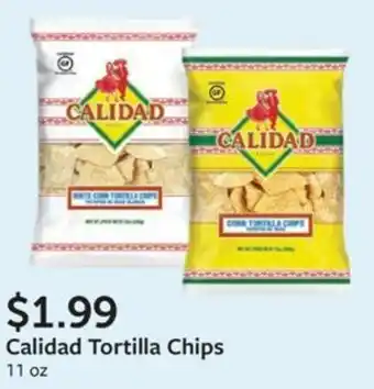 Fareway Calidad Tortilla Chips offer