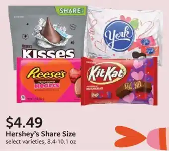 Fareway Hershey's Share Size offer