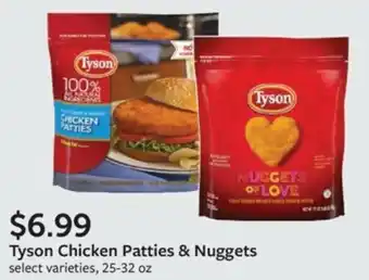 Fareway Tyson Chicken Patties & Nuggets offer