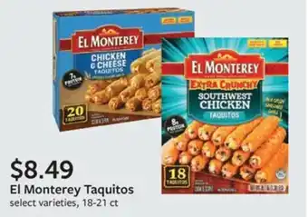 Fareway El Monterey Taquitos offer