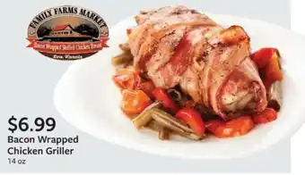 Fareway Bacon Wrapped Chicken Griller 14 oz offer
