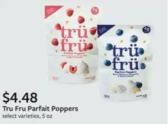 Fareway Tru Fru Parfait Poppers offer
