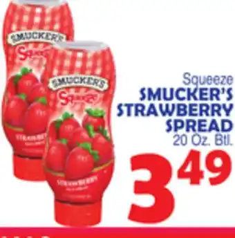 Bravo Supermarkets Smucker's strawberry spread offer