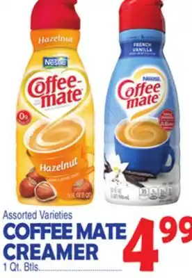 Bravo Supermarkets Coffee mate creamer offer