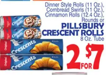 Bravo Supermarkets Pillsbury crescent rolls 8 oz. tube offer