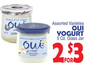 Bravo Supermarkets Oui yogurt offer