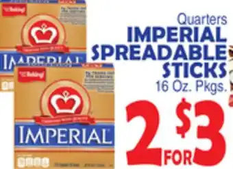 Bravo Supermarkets Imperial spreadable sticks offer