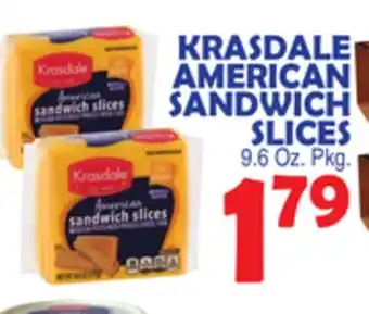 Bravo Supermarkets Krasdale american sandwich slices offer