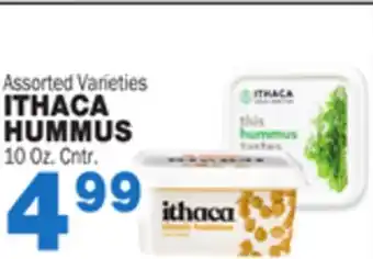 Bravo Supermarkets Ithaca hummus offer