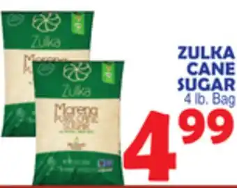 Bravo Supermarkets Zulka cane sugar offer