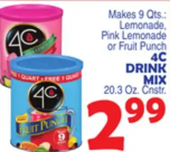 Bravo Supermarkets 4c drink mix offer