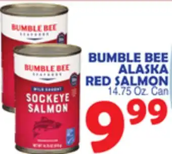 Bravo Supermarkets Bumble bee alaska red salmon offer