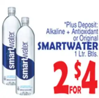 Bravo Supermarkets Smartwater offer