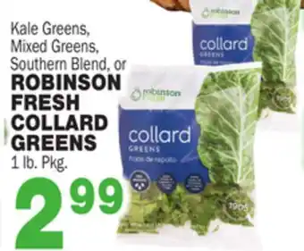 Bravo Supermarkets Robinson fresh collard greens offer