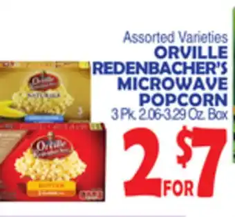 Bravo Supermarkets Orville redenbacher's microwave popcorn offer