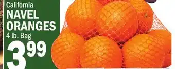 C Town Navel oranges offer