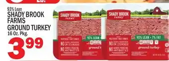 C Town Shady brook farms ground turkey offer