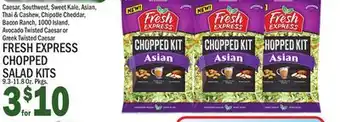 C Town Fresh express chopped salad kits offer