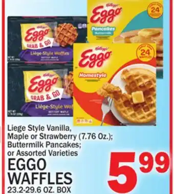 C Town Eggo waffles 23.2-29.6 oz. box offer