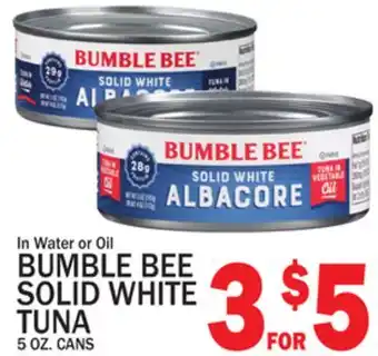 C Town Bumble bee solid white tuna offer