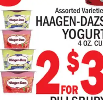 C Town Haagen-dazs yogurt offer