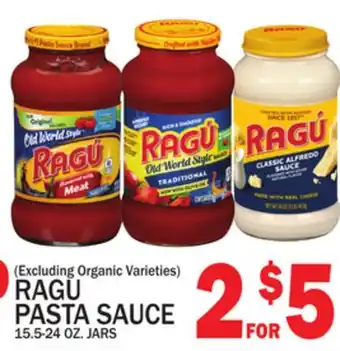 C Town Ragu pasta sauce offer