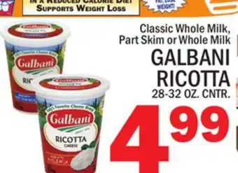 C Town Galbani ricotta offer