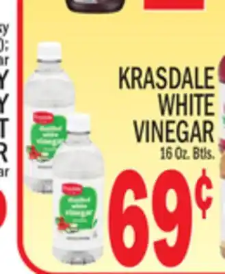 C Town Krasdale white vinegar offer