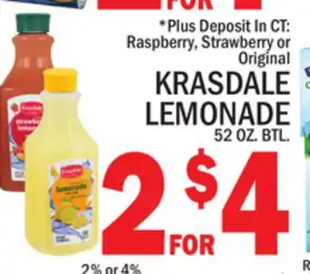 C Town Krasdale lemonade offer