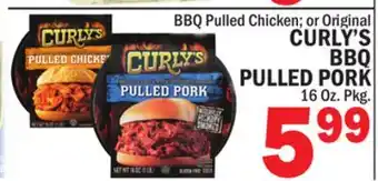 C Town Curly's bbq pulled pork offer