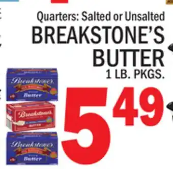 C Town Breakstone's butter offer
