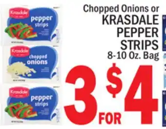 C Town Krasdale pepper strips offer