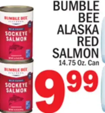 C Town Bumble bee alaska red salmon offer