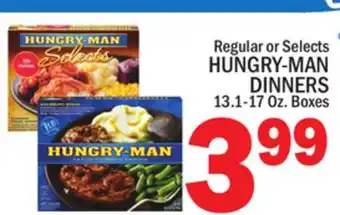 C Town Hungry-man dinners offer