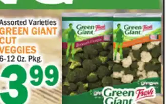 C Town Green giant cut veggies offer