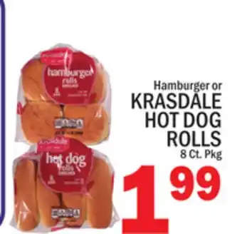 C Town Krasdale hot dog rolls offer