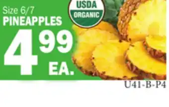 C Town Pineapples offer