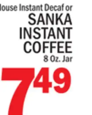 C Town Sanka instant coffee offer