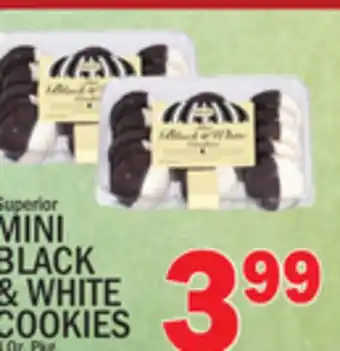 C Town Mini black & white cookies offer