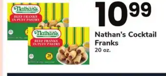 ACME Nathan's cocktail franks offer