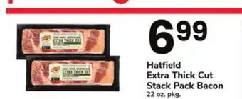 ACME Hatfield extra thick cut stack pack bacon offer