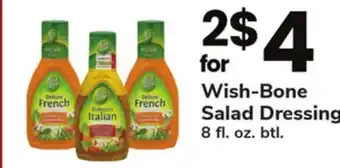 ACME Wish-bone salad dressing offer