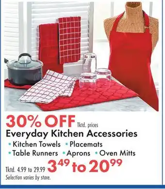 Boscov's Everyday kitchen accessories offer