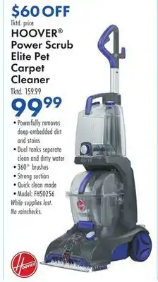 Boscov's Hoover power scrub elite pet carpet cleaner offer