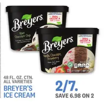 Kings Food Markets Breyer's ice cream offer