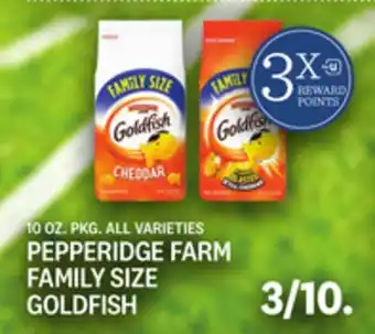 Kings Food Markets Pepperidge farm family size goldfish offer
